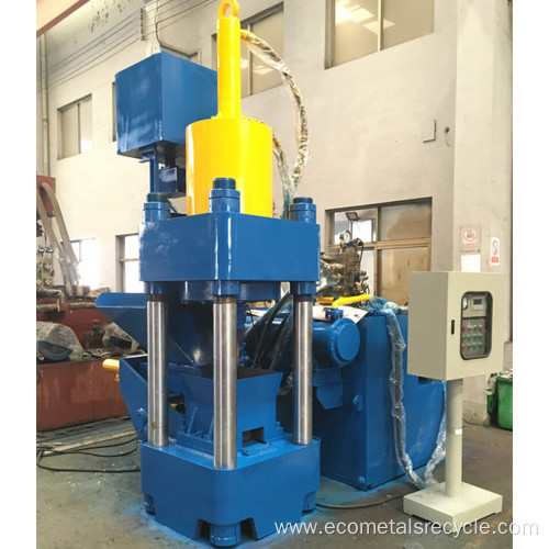 Hydraulic Scrap Metal Iron Swarf Briquetting Press